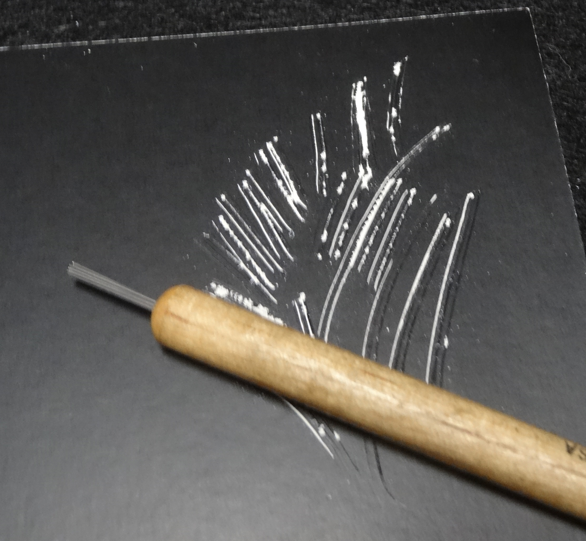 Scratchboard Tools - Scratch Knives - The Paint Chip